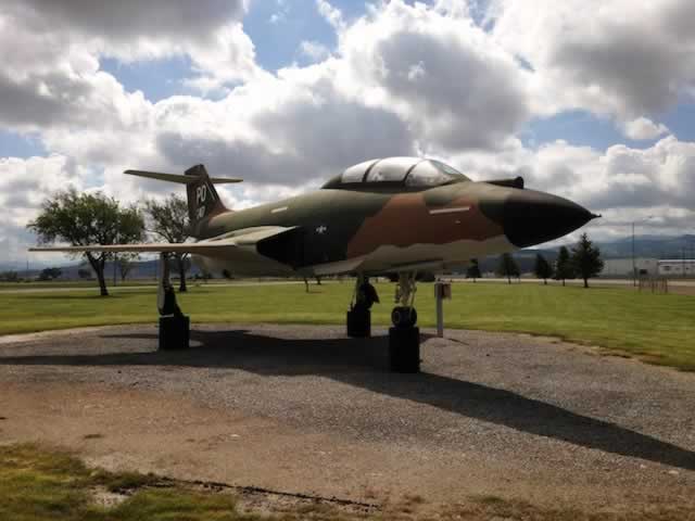 F-101B on display at Pocatello, Idaho